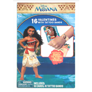 Exchange Cards Tattoo Arm Bands Moana 2 Pack