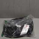 HUANCHAIN Indoor Outdoor Black Extension Cord 75 Ft Waterproof, 16/3 Gauge Flexible Cold-Resistant Appliance Extension Cable Outside, 10A 1250W 16AWG SJTW, 3 Prong Heavy Duty Electric Cord, ETL