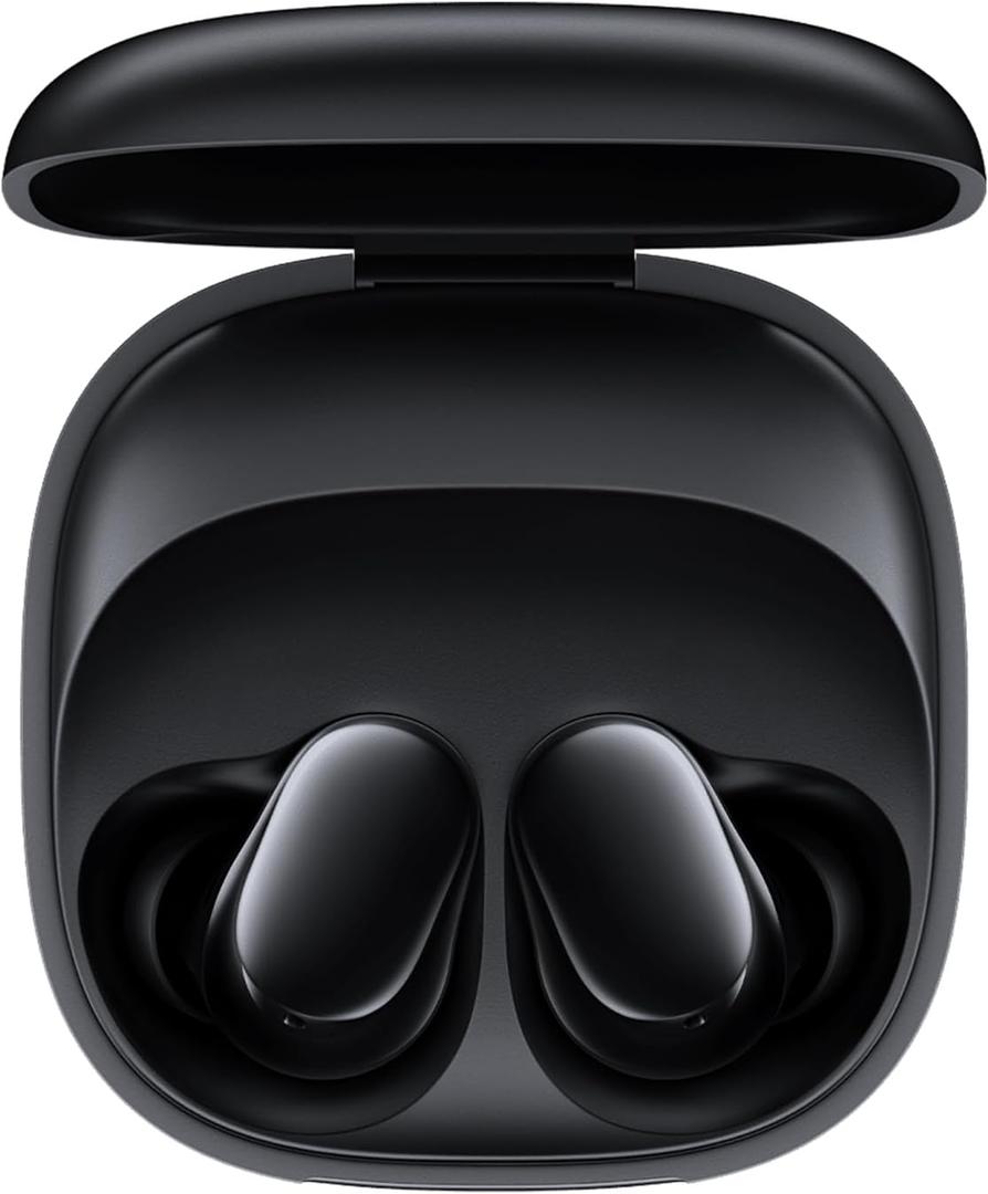 Xiaomi Redmi Buds 6 Play | 10mm Dynamic Driver | AI Noise Reduction | Up to 36-Hour Battery Life | Bluetooth 5.4 | Touch Control - Global Version - (Black)