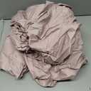 Entisn Pure Cotton Ruffle Fitted Sheet and Pillowcase Set of 2, 400 Thread Count Twin Cotton Fitted Sheet Set, Fits Mattress Up to 15 Inch Deep, Fully Elastic Breathable Bottom Sheets (Dusty Pink)