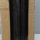 Drawer Rolling Bearing Slip Rail Undermount Heavy Duty Drawer Slides Full Extension Bottom Mounted Hidden Under Ball Bearing Metal Rails Track Guide 1 Pair(Black,16 Inch(400-900mm))
