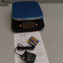 Kitchen Scales Digital Weight Grams and Ounces, YONCON KF-H8U Food Scale for Bakers, Candle and Soap Making, Baking Scale with Stainless Steel Large Platform, 22lb, 3*AA Batteries and AC Power Adapter