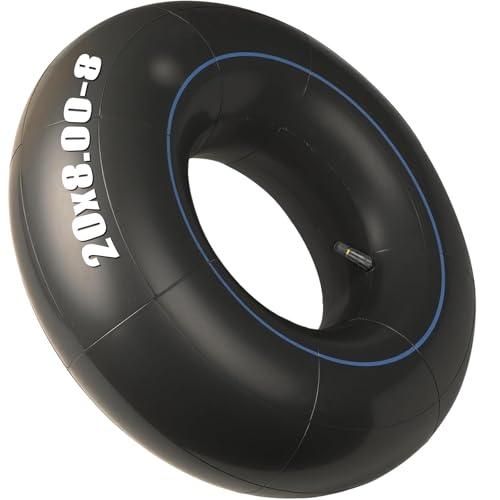 PRO CAKEN 20x10.00-8" 20x8.00-8" Premium Replacement Tire Inner Tubes - Universal Fit Inner Tubes Compatible with Lawn Mowers,Tractors, Golf Carts, Garden Trailers,Wagons,Trolleys,Hand Trucks 1Pcs