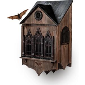Large Bat House for Outdoors, Large 4 Chamber, 200-Capacity, XL