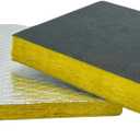 F&L Johns Manville Duct Insulation Panels – 1" to 2" Thick, 24"x24" and 24"x48" – HVAC Thermal Fiberglass Insulation for Sheet Metal Duct Systems R4, R6 & R8 Ductboard (1in x 24in x 24in)
