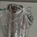 FoDau770 Brown Rubber Wood Furniture Legs 16 Inches, Slant Tapered Wood Feet Mid Century Sofa Legs Set of 4, 5/16" UNC Furniture Feet Replacement Parts for Cabinet Couch Dresser Chair Ottoman Table