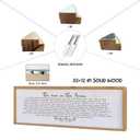 Surfapans The Man In The Arena Wall Decor 32"x12" Morden Office Motivational Wood Framed Sign For Men Large Farmhouse Living Room Inspirational Quotes Positive Speech Home Wall Decoration (Wood)