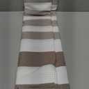Madison Park Shower Curtain Spa Waffle Weave Shower Curtain for Bathroom 3M Scotchgard Moisture Management, Spa Quality Modern Shower Curtains for Bathroom, Standard 72x72 Taupe Ombre