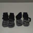 DOK TigerToes Premium Non-Slip Dog Socks for Hardwood Floors - Extra-Thick Grip That Works Even When Twisted - Prevents Licking, Slipping, and Great for Dog Paw Protection - Size Large (Classic Grey)