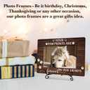 2 x Pet Memorial Picture Frame, Forever On Our Hearts Photo Frame, Remembrance Gifts For Dog Lover Dog Mom, Loss of Dog Sympathy Gift, Cat Passing Away Gift, Home Office Pet Memorial Frame With Stand -18