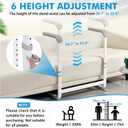 Chair Couch Stand Assist Height Adjustable Chair Couch Lift Assist for Elderly Sit to Stand Mobility Standing Aid Rail for Couch Sofa Chair Toilet Bed Loading 330 lbs