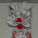 Morph Movie Clown Costume For Girls - Scary Kids Halloween Costume - Creepy Clown Outfit For Girls (X-Large)