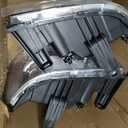 Headlight Assembly For 2007-2013 Gmc Sierra 1500/2007-2014 Gmc Sierra 2500, 3500, Driver & Passenger Side, Chrome Housing, Driver & Passenger Side (No Bulbs)