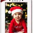 Baby's First Christmas Ornament 2025 Girl And Boy - Mini Portrait Picture Frame Ornaments For Tree - My First Christmas Ornament - Photo Frame Ornaments - Baby's First Christmas Gifts 2025