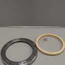 Therwen Pool Light Ring Replacement Pool Light Gasket Stainless Steel Face Ring Assembly Replacement for Swimming Pool LED Light, 8.4 Inch