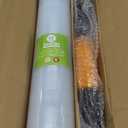 Cosy Family Plastic Wrap Stretch Film Roll - 1000ft 60 Gauge Industrial Strength 15 inch Wide Clear Plastic Wrap Roll with Handles for Pallet Wrapping Shipping Moving - Clear, Pack of 1