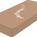 Smiry Waterproof Couch Cushion Covers, Stretch Washable Sofa Cushion Cover, Soft Sofa Slipcover Elastic Non-Slip Furniture Protector for Pets, Kid (Large, Camel)