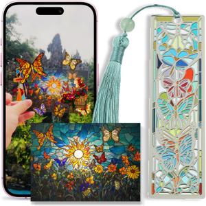 Bookmark with Tassel - Exquisite Handmade Metal Bookmark for Women and Men - Perfect Religious Gift for Book Lovers