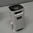 Mini Projector, Portable Projector 4K & Full HD 1080P Support, 270 Rotation Outdoor Projector, Movie Projector Compatible with Smartphone, TV Stick, Laptop, PS4, HDMI, USB (Ivory)