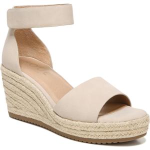 Naturalizer SOUL Women's Oakley Wedge Sandal White 9 M