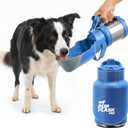 PupFlask Pro Dog Water Bottle | 30 or 50 OZ Double Wall Insulated Stainless Steel | Built-in Flip Cup Bowl | Leak Proof Cap | 24+ Hour Cold Water | Small & Large Dogs | Portable Pet Hydration Bottle