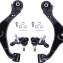 NewYall Front Lower Left and Right Suspension Control Arm with Ball Joint for Honda Civic Acura ILX 2012 2013 2014 2015