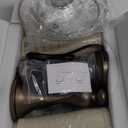 Seealle Touch Lamps for Nightstand - Bedside Lamps Set of 2, 3 Way Dimmable, USB C+A for Bedroom & End Tables (Brown&Oat)