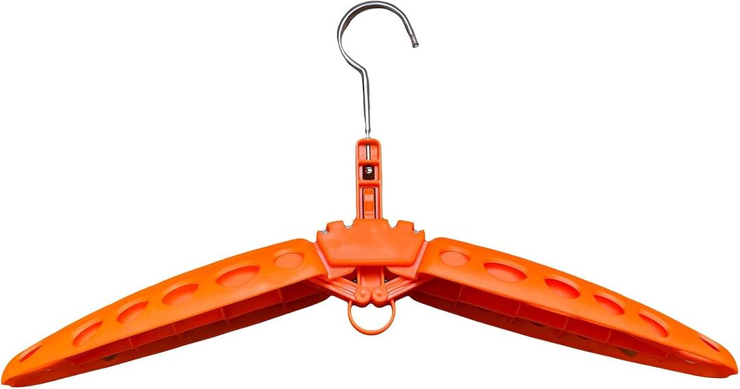 Wetsuit Hanger Foldable Diving Suit Hanger, Scuba Surfing Swimming Accessory, Quick Drying Folding Ventilated Hanger