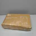 PLKOW Laundry Cart with Wheels 320L Large Rolling Laundry Cart for Commercial/Home, Rolling Laundry Basket with Steel Frame and Waterproof Lining, 9 Bushel, 32.3L x 19.7W x 30.7H Inch, Beige