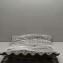 A ANLEOLIFE 8x4x2ft Galvanized Raised Garden Bed Kit, Oval Metal Deep Root Planters for Outdoor Plants Vegetables Flowers Herb, Large Bottomless, 478 Gallon Capacity- Quartz Grey