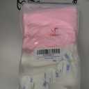 2 x IGUO 3D Pink White Flowers Decorations 6PCS Nursery Paper Flowers for Girl Home Decor Baby Shower Centerpiece Wedding Birthday Party