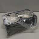 COMESOON Elevated Dog Bowls for Small Medium Dogs, 3 Height Adjustable Raised Stand with 2 Thick 6" Stainless Steel Food Bowls, Non-Slip Feeder Adjusts to 2.75", 6", 7.5", Black