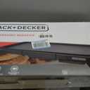 BLACK+DECKER 8-Serving Electric Griddle, GD2051B, Non-Stick Cooking Surface, Warming Tray, Removable Drip Tray, Family Sized