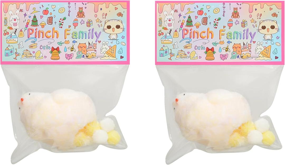 Handmade Taba Squishy Toys Ultra Soft Mochi Squeeze Fidget Toys for Stress Relief Pinch Kawaii Family Sticky Squishy Toys