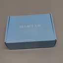 Women's Strapless Bandeau Bikini Set - Twist Front Two Piece Swimsuit Top with Side Tie Bathing Suit Bottom, S