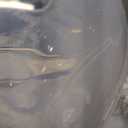 Halloween Decorations Outdoor, Wind-Resistant Ghost Decor with USB String Lights, Scary Door Decoration Outside with Waterbags & Hats, Ideal for Party/Porch/Yard/Garden/Lawn, White, 5Ft, 2 Pack