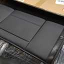 Chezope Full Set Leather Car Seat Covers-Waterproof Durable Automotive Protection Seat Covers Fit for Most Cars, SUVs, Sedans & Trucks (Black)