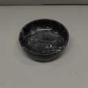 5.91'' Large Decorative Marble Bowl for Home Decor, Key, Incense Burner, Smudge, Coffee Tables Centerpiece, Soap Serving (Black)