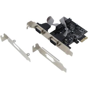 SEDNA - PCI Express 2 Port Serial Adapter Card - Oxford OXPCIe952 chipset (2 pieces Low Profile Brackets Included)