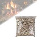 Vermiculite Granules for Gas Fireplaces - Ember Bed Material for Gas Log Sets, Natural Looking Fireplace Embers, 12 Ounce Bag