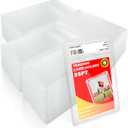 24 Pack Card Case Holder for Trading Cards- 35PT Hard Acrylic Graded Protectors Sleeves with Label Slot, Compatible with YuGiOh, MTG, Sports Cards