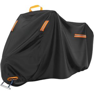 Motorcycle Cover for BMW R 1250 GS Adventure 2018 2019 2020 2021 2022 2023 2024, All Season Motorcycle Protective Cover with Reflective Stripes, Dust Sun Protection Motorcycle Rain Cover