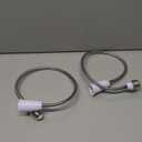 E26/E27 Light Socket Extender Adapter, 24 inches/60 cm Adjustable Bendable Rotation, Heat-Resistant E26 Base, Flexible Gooseneck Adjustable,Light Socket Extension Outlet Adapter (2 Pack)