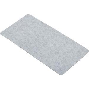 PATIKIL 24"x12" Desk Mat Protector, Felt Dual Side Mouse Pad Writing Mat for Office Home, Light Gray