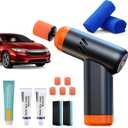 Mini Cordless Polisher for Car Detailing, 13pcs Polisher Car Care Kit with 5 Polishing Pads & Scratch Grinding Agent, Cleaning Paste, Handheld Body Repair Machine for Auto Scratch Repair Waxing