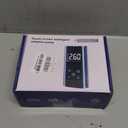 YUGUANG Tire Inflator Portable Air Compressor, Cordless Faster 150 PSI Air Pump for Car Tires Touch Screen Auto Shut-Off Electric Tire Pump for Car Bike Motorcycle Balls (Black)