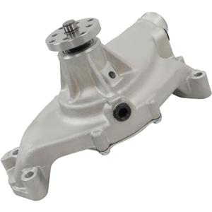 labwork High Volume Aluminum Short Water Pump Satin Replacement for Chevy 396 427 454 1955-1968