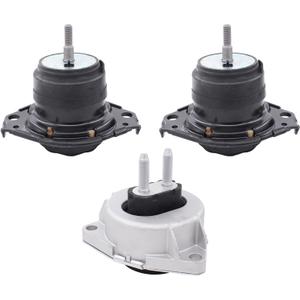 NewYall 3.6L 5.7L Front Left Right Engine Motor Mount and Rear Transmission Mount Set for Jeep Grand Cherokee RWD 3.6L 5.7L 2011-2019