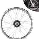 Front Wheel Rim for Hawk 250,21-1.6 Alloy Steel Motorcycle Hub Rims with Spoke for Hawk250/Hawk 250cc