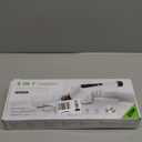 Leebein Electric Spin Scrubber, Cordless Powerful Scrub Brush for Cleaning Bathroom, Kitchen, Shower Tub and Floor Tile with Adjustable Extension Long Handle and 8 Replaceable Brush Heads(Rose)